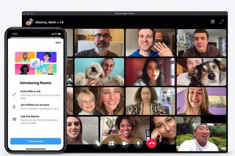 Facebook Hadirkan Fitur Siaran Langsung di Messenger Rooms
