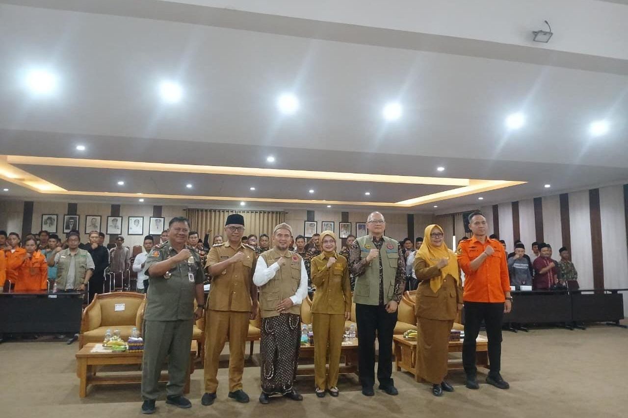 Santri di Kediri Dilibatkan dalam Kesiapsiagaan Bencana