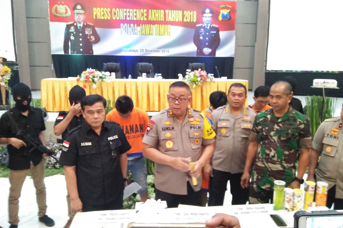 Kasus Narkoba di Jatim 2018, Pengedar dan Penggunanya Meningkat