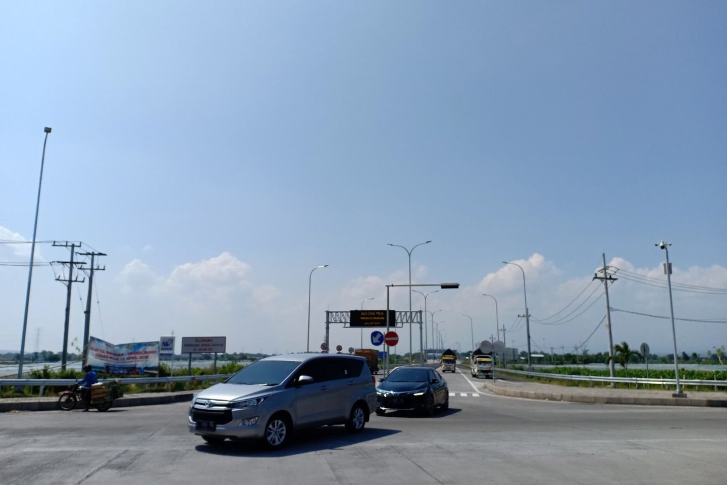 Volume Kendaraan Gerbang Tol Paspro Mulai Meningkat H-6