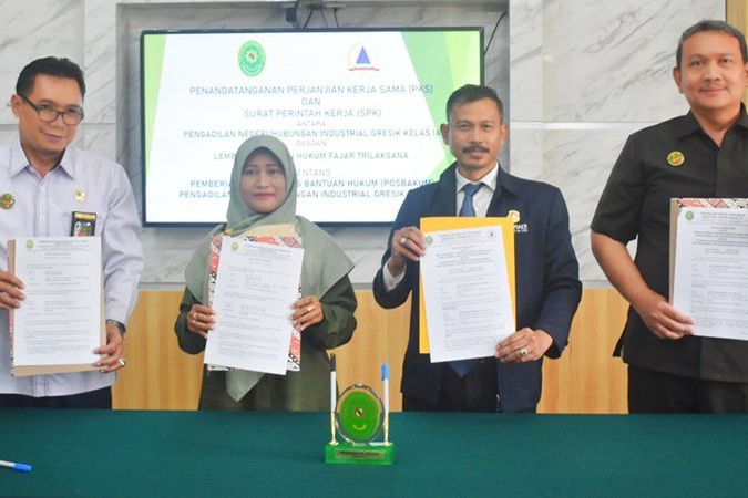 Lolos Seleksi, YLBH Fajar Trilaksana Kembali Dipercaya Kelola Posbakum PN Gresik