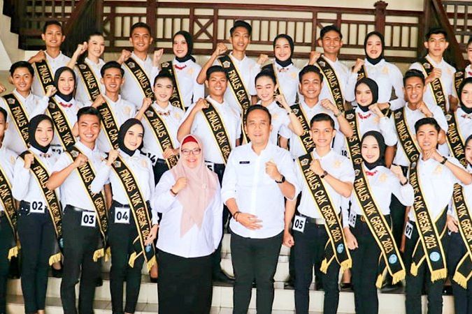 Kembangkan Potensi, Finalis Cak dan Yuk Gresik 2023 Audiensi Dengan Wakil Bupati Gresik