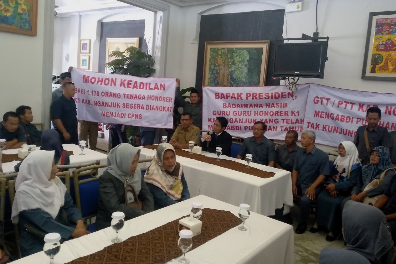 1.178 Guru dan Honorer Pemkab Nganjuk Ajukan PK di PTUN