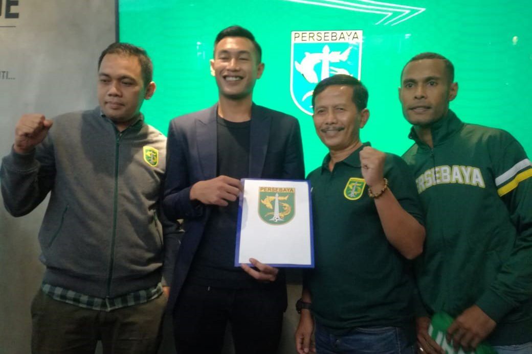 Hansamu Diperkenalkan Sebagai Pemain Persebaya