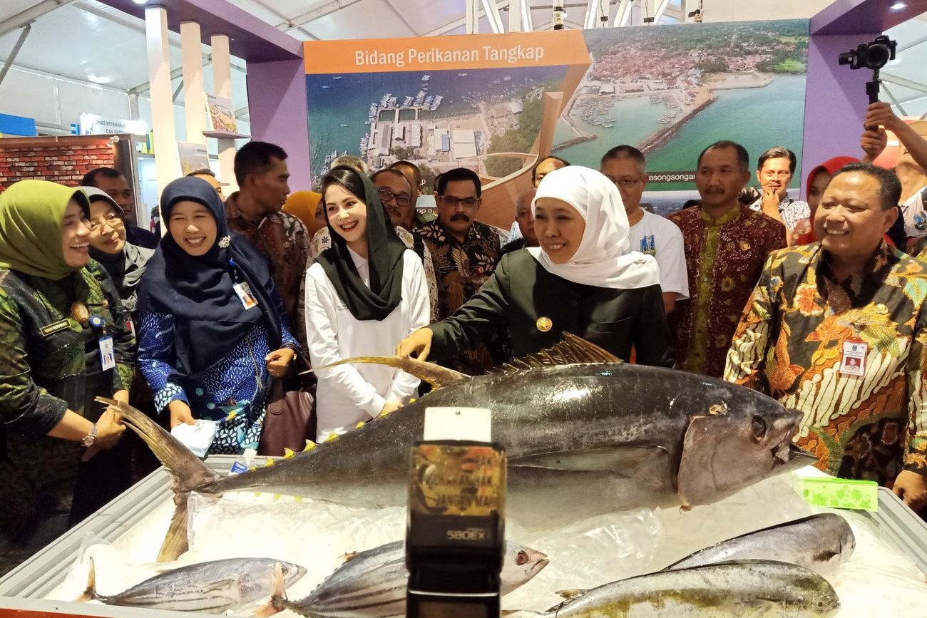 Khofifah Dorong Perbanyak Budidaya Ikan Patin