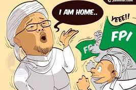 Rizieq Shihab Bebas dari Masa Hukuman