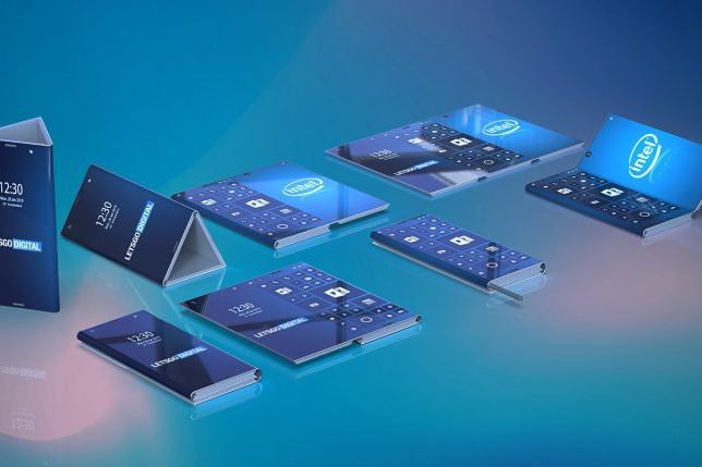 Intel Patenkan Ponsel Lipat Pertamanya