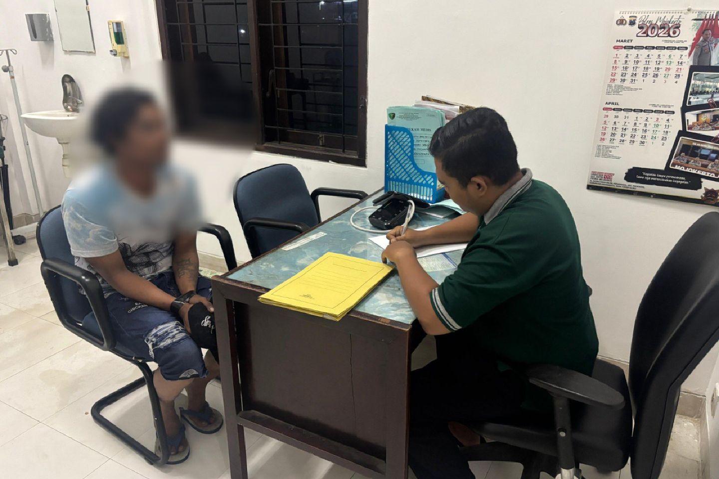 Buron Tiga Bulan, Pelaku Curanmor di Trawas Mojokerto Akhirnya Masui Bui