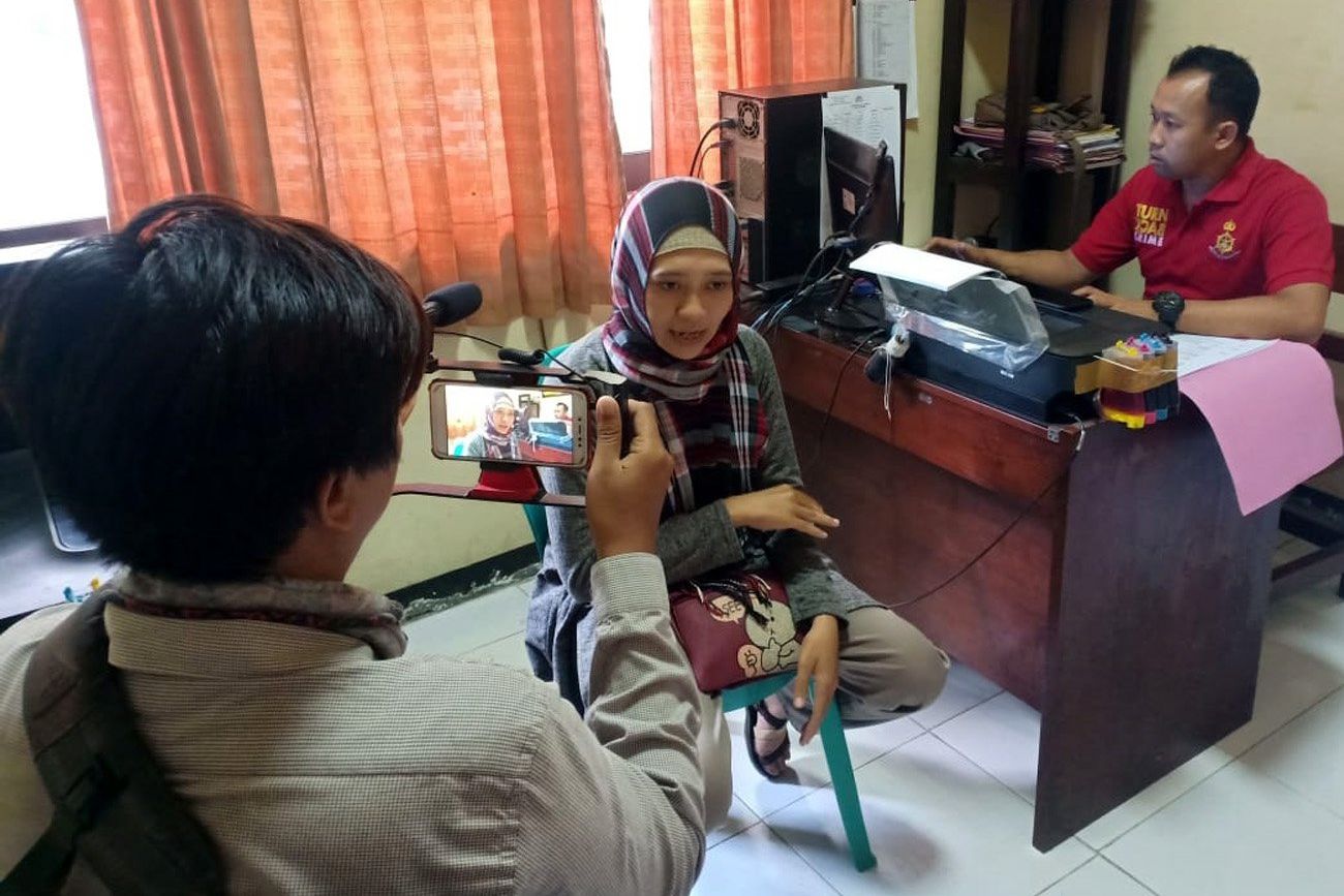 Mama Muda Hamil Lumpuhkan Penjambret Asal Lumajang