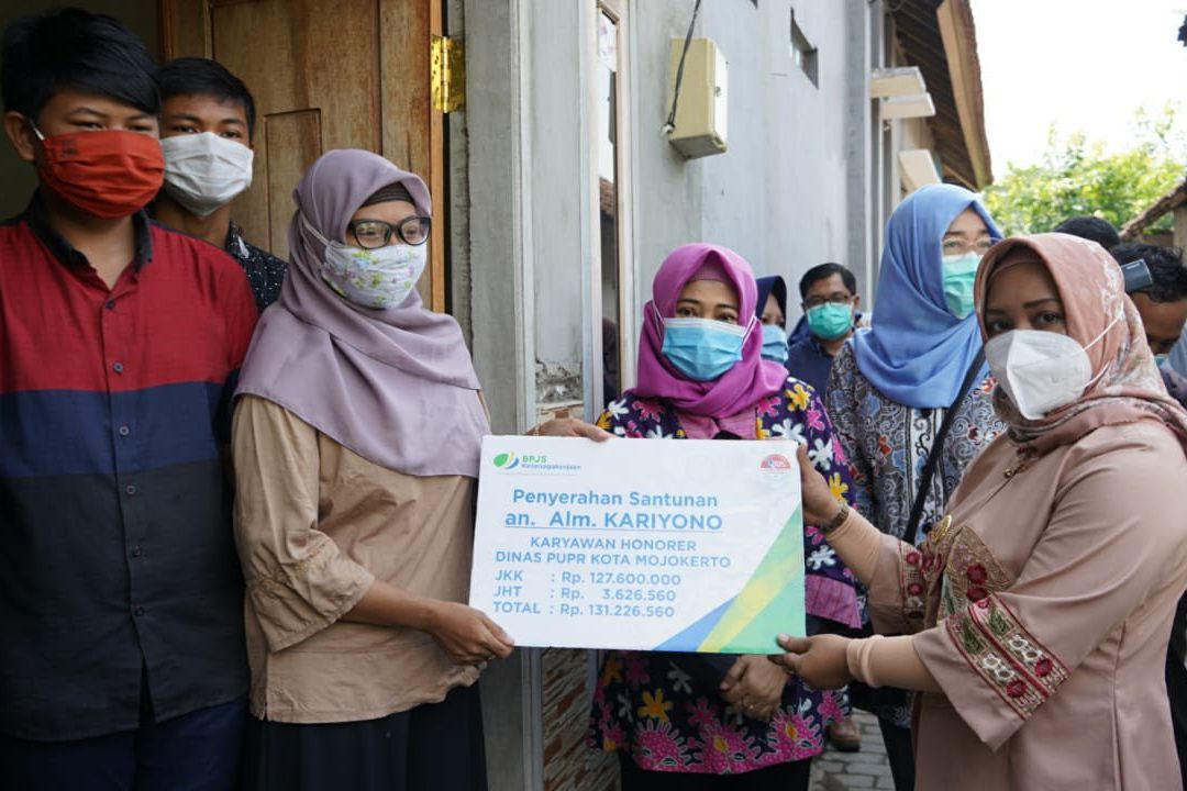 Modin sampai Pemandi Jenazah Tahun 2021 Dicover JKK-JKM oleh Pemkot Mojokerto