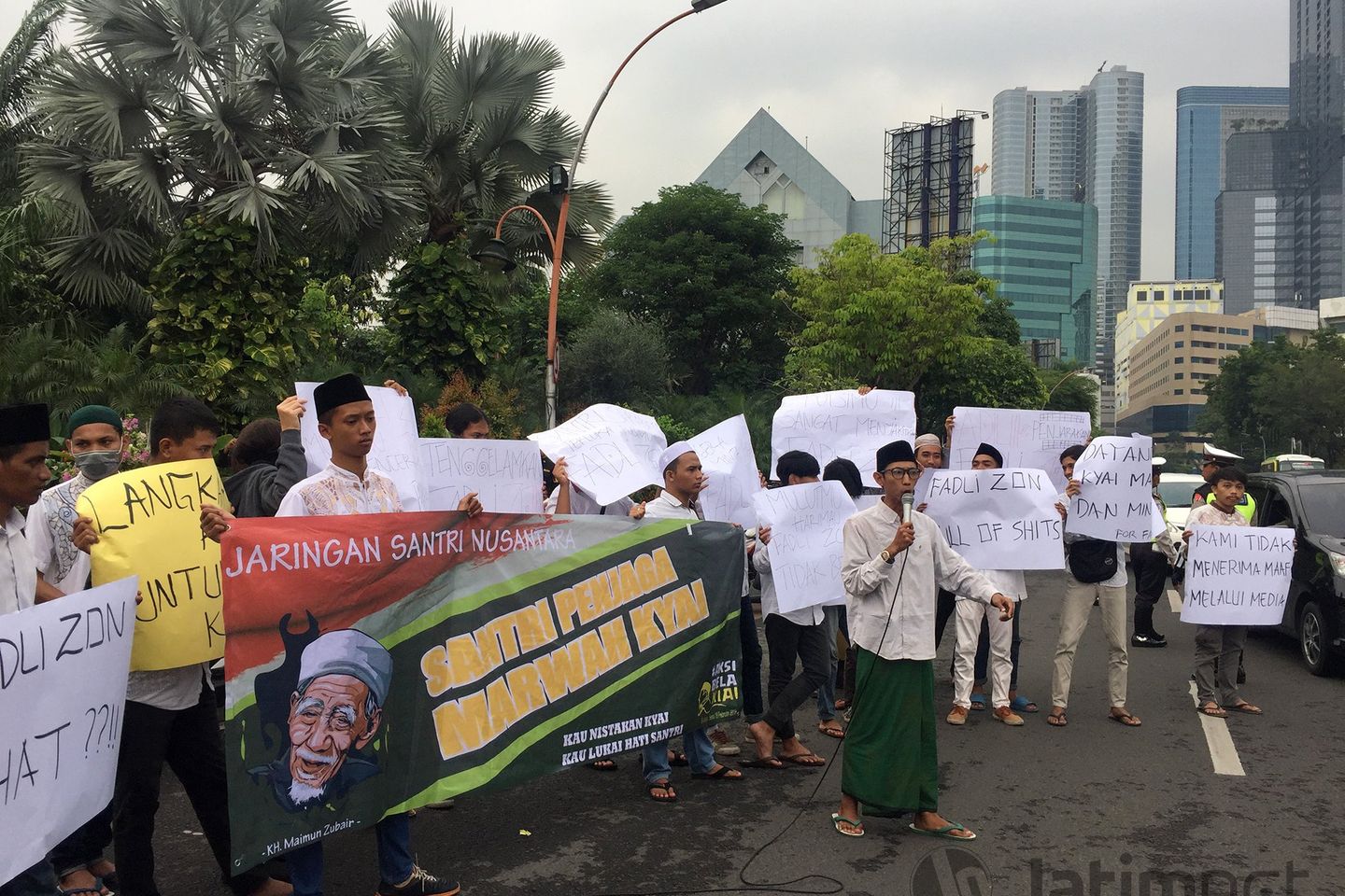 Jaringan Santri Nusantara Ancam Polisikan Fadli Zon
