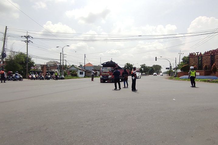 Jalur Nasional di Mojokerto Bakal Diterapkan Contraflow Saat Arus Mudik Balik Lebaran