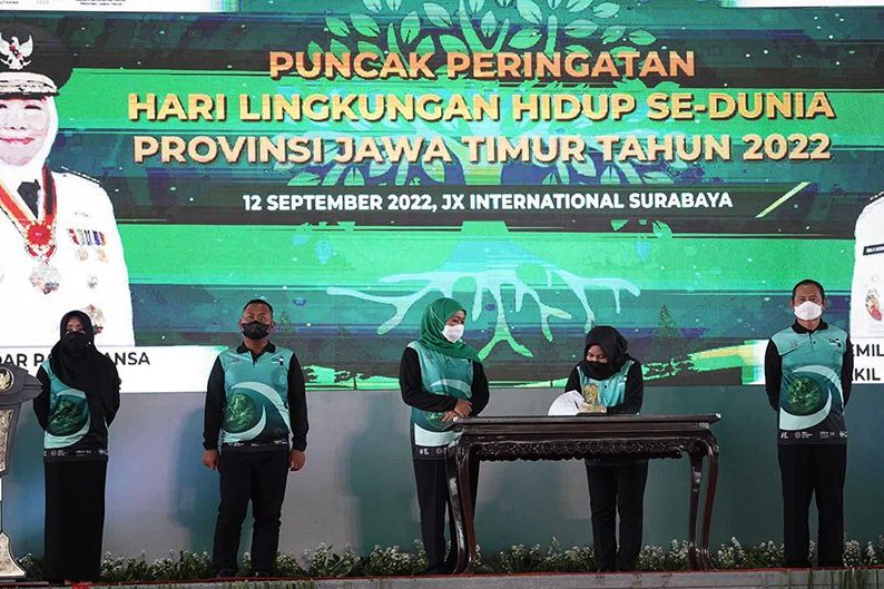 Komitmen Sinergi Selamatkan Bumi, Walkot Mojokerto Teken MoU Pengelolaan Sampah
