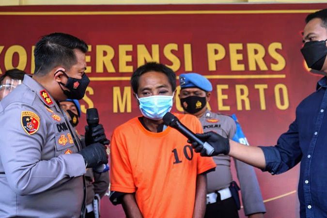 Demi Kebutuhan Makan Istri dan Anak, Pria di Mojokerto Nekat Bunuh Warga Jombang
