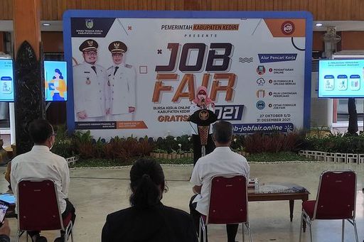 Dikemas Online, Pemkab Kediri bersama 40 Perusahaan Buka 7.000 Lowker