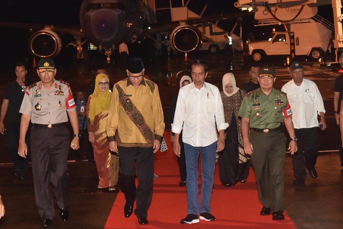 Presiden Jokowi Resmikan Proyek Strategis di Aceh