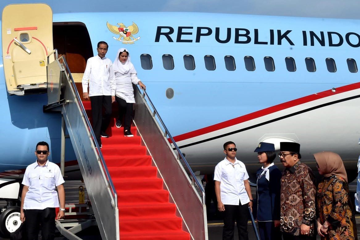 Presiden Joko Widodo Kunker ke Jatim dan Jateng