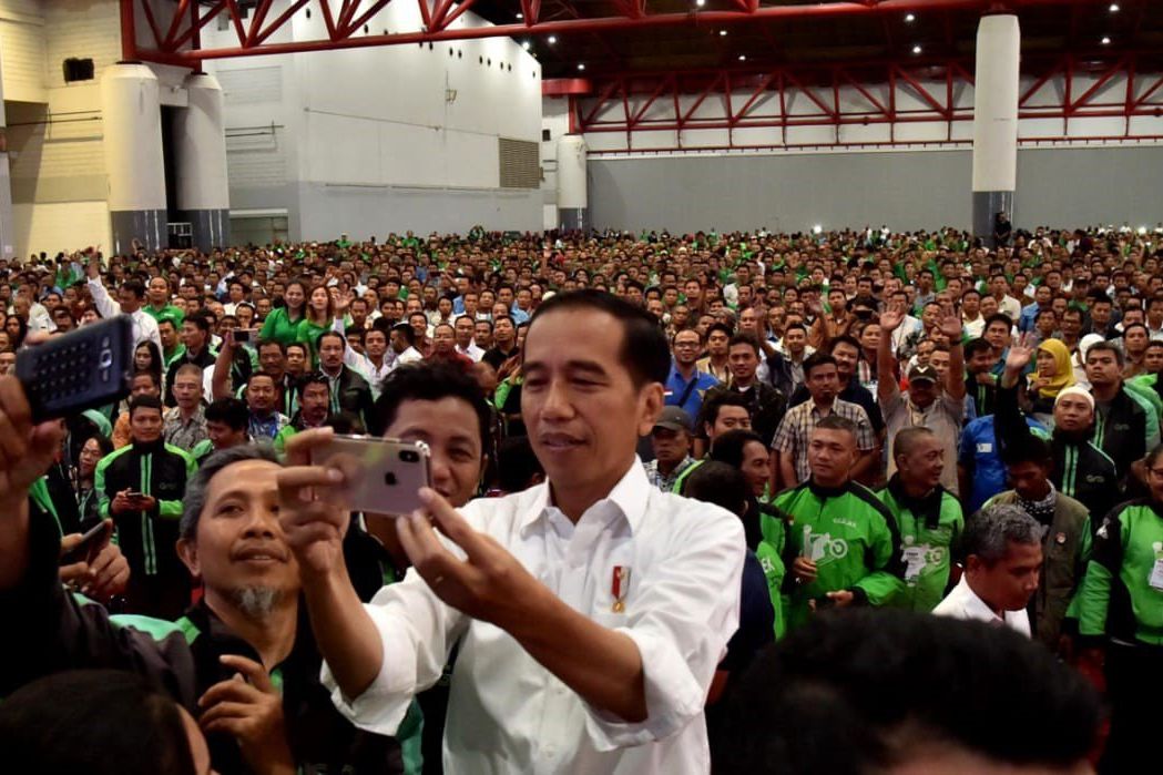 Jokowi Jengkel Pada Orang yang Meremehkan Ojek Online