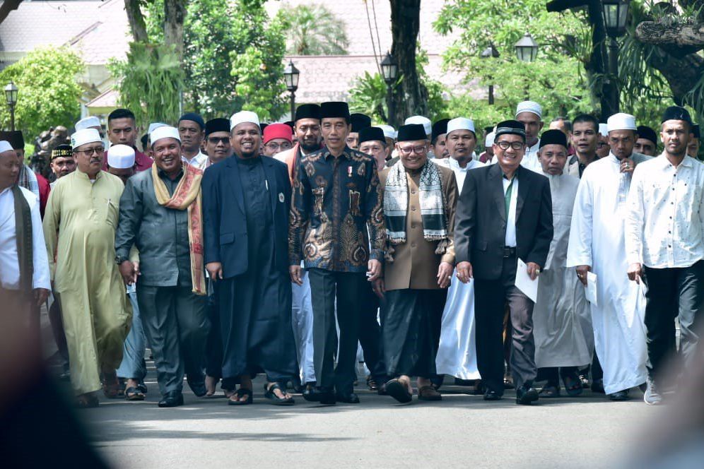 Terima Ulama Aceh, Presiden Jawab Isu Agama dan Komunis
