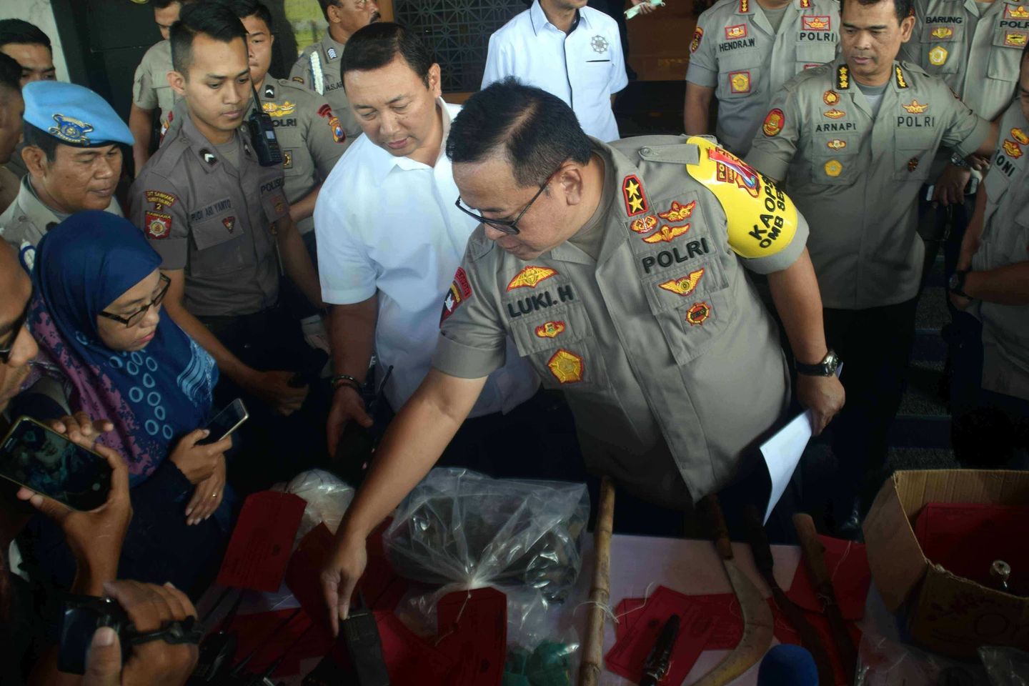 Polisi Kembali Tangkap Tiga Pelaku Pembakaran Polsek Tambelangan Madura
