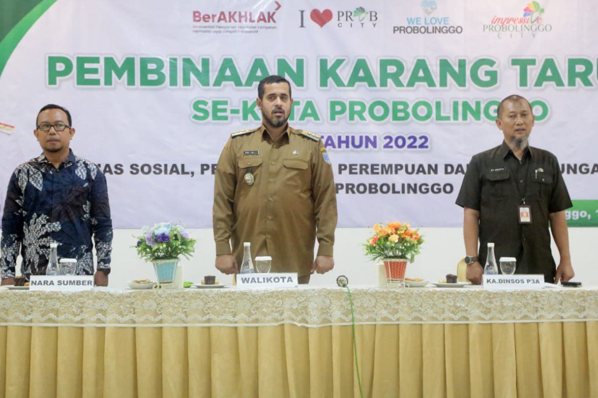 Wali Kota Probolinggo Ajak Karang Taruna Kampanye "We Love Cities"