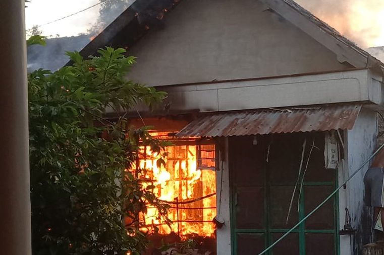 Rumah di Desa Baureno Mojokerto Ludes Terbakar, Pria Paruh Baya dan Balita Jadi Korban