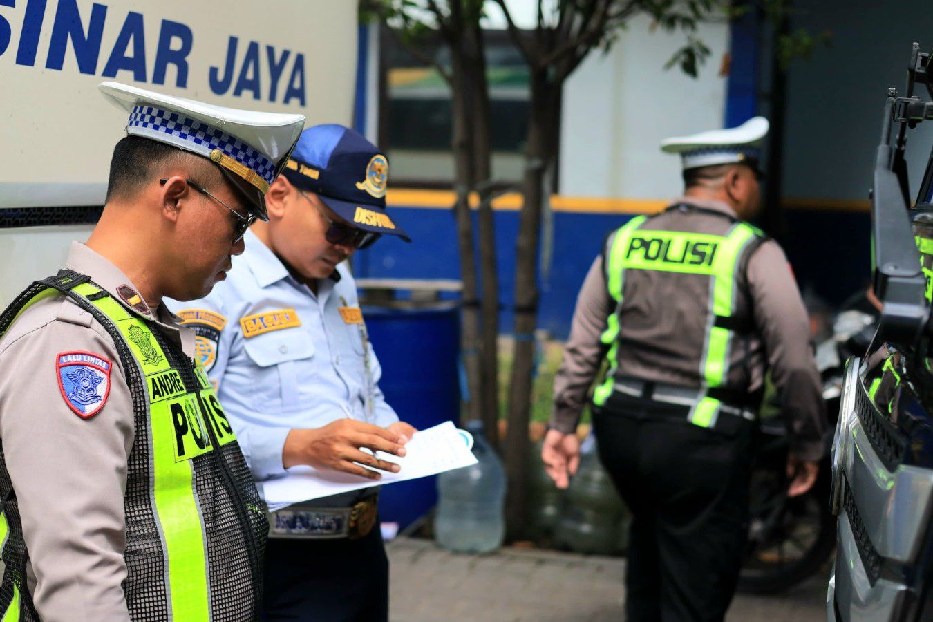 Jelang Libur Nataru 2026, Satlantas dan Dishub Perketat Ramcheck di Terminal Bunder