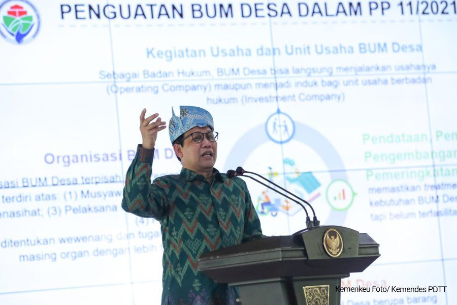 Mendes PDTT: BUMDes Kunci Pemulihan Ekonomi Tingkat Desa