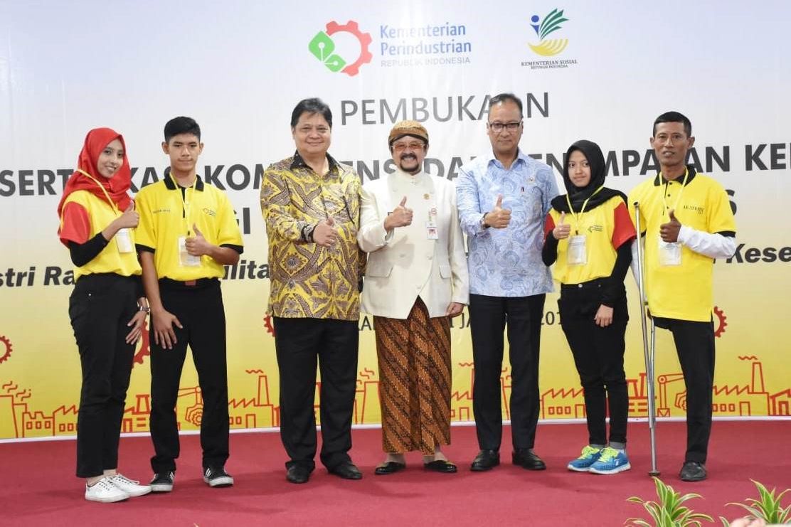 Sebelas Industri Garmen Siap Mempekerjakan Ratusan Penyandang Disabilitas