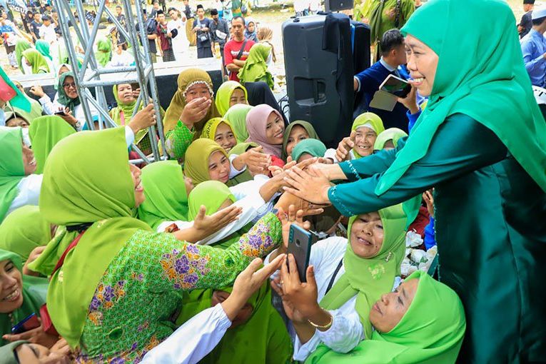 Khofifah Apresiasi Peran PC Muslimat NU jadi Bagian Penting Satgas Penurunan Stunting