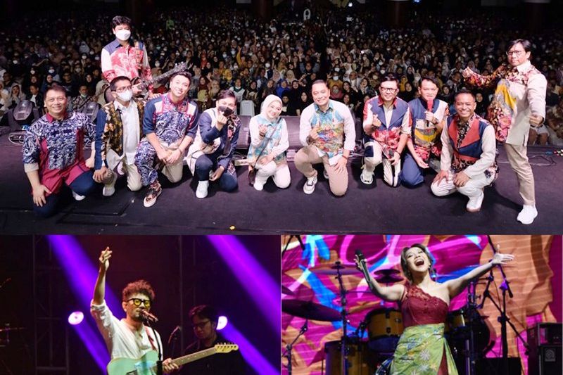 Konser di Surabaya, BCL Pakai Batik UMKM Surabaya