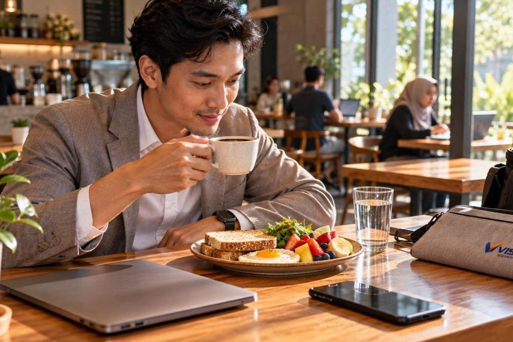 Kopi Pagi Bukan Pengganti Sarapan Seimbang