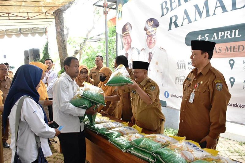 Bupati Situbondo Apresiasi Korpri Gelar Bazar Beras Murah