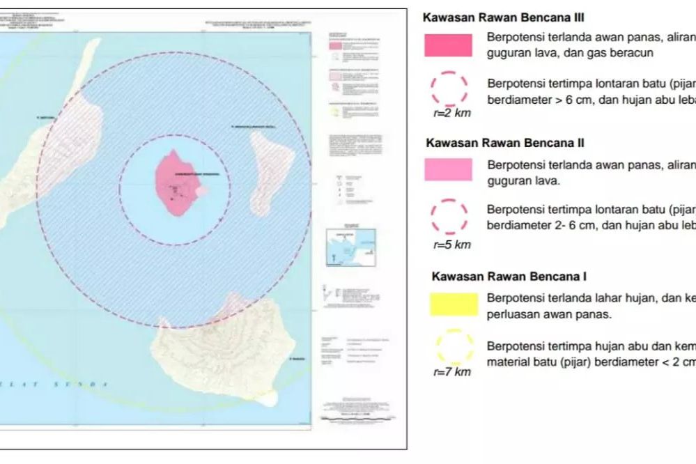 Status Aktivitas Gunung Anak Krakatau Turun Jadi Waspada