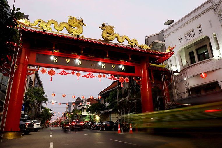 Jelang Dibuka, Wisata Pecinan Kya-kya Kembang Jepun Surabaya Terus Berbenah