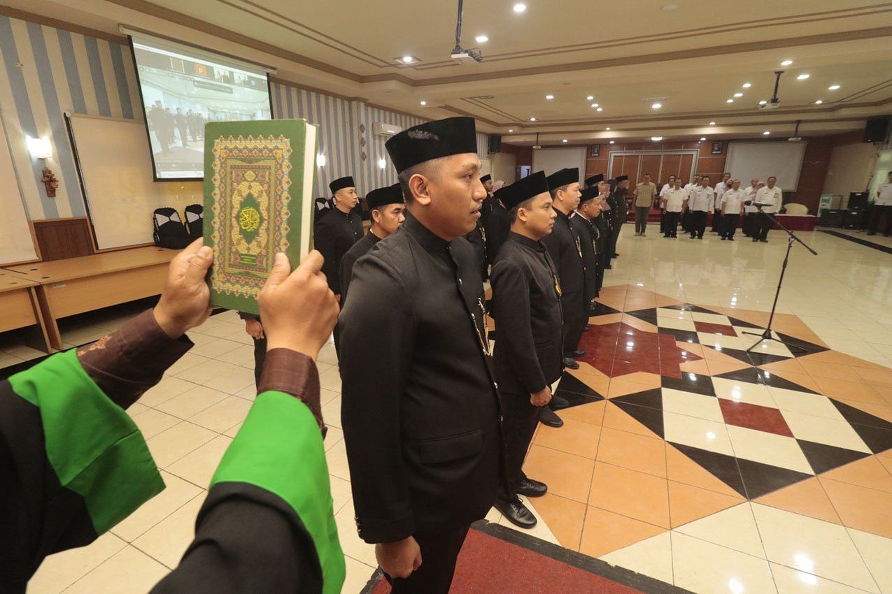 Ada Kekosongan Jabatan Kepala Dinas, Sekda Kota Probolinggo Lantik 12 Pejabat Pratama