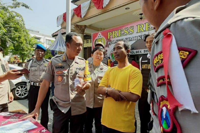 Pencuri Ponsel Diamankan dari Amuk Massa Lewat Aplikasi Jogo Suroboyo