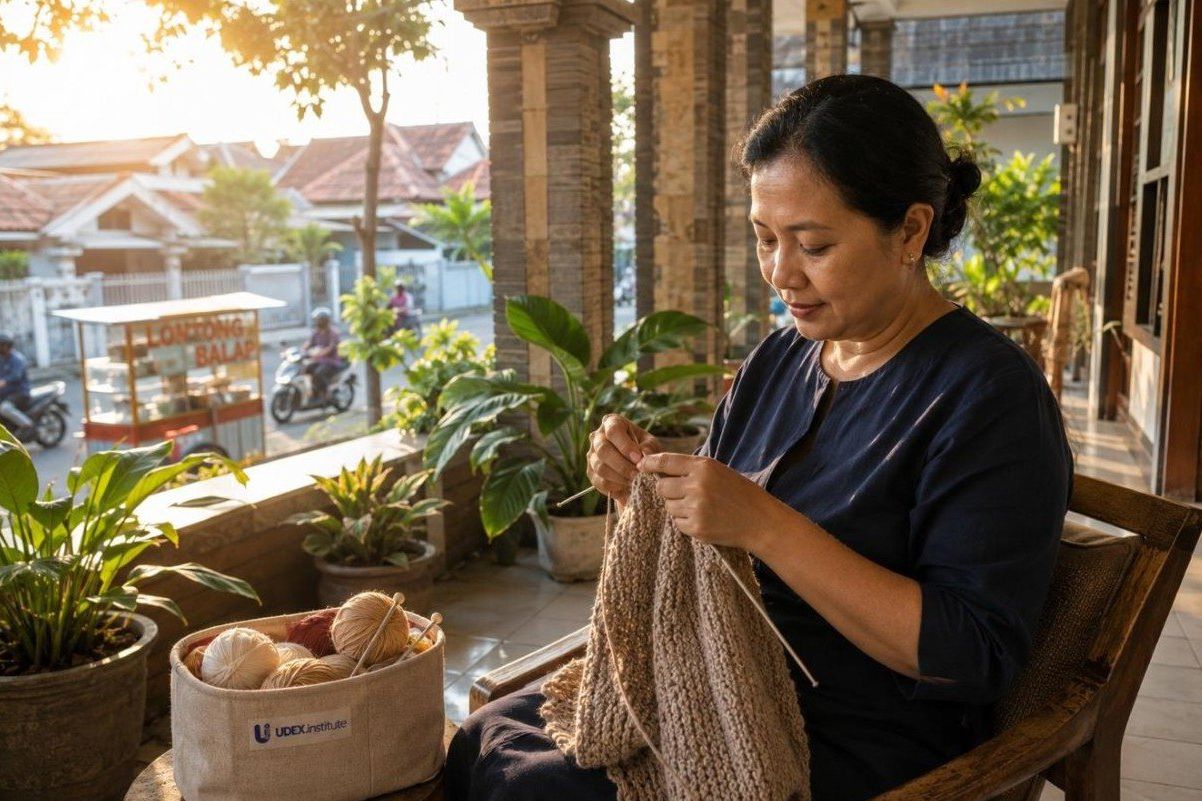 Merajut Menjadi Aktivitas Kreatif Lintas Generasi