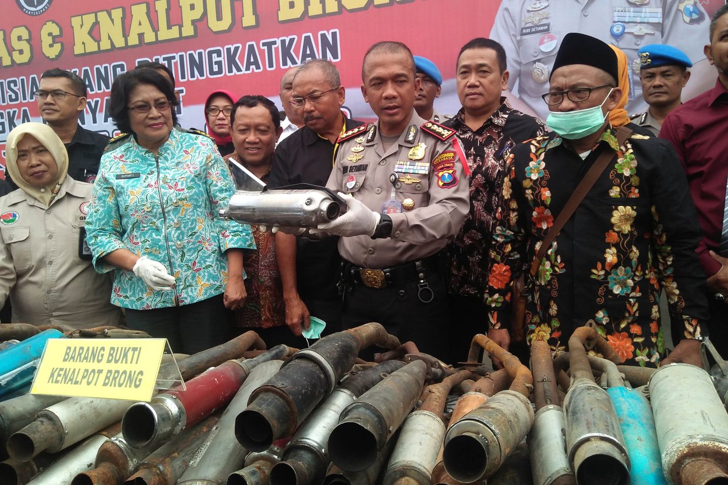 Cukrik Dominasi Miras Sitaan Polrestabes Surabaya
