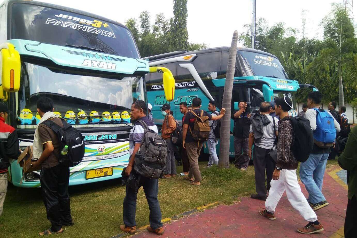 Polisi Madiun Gagalkan Keberangkatan Peserta Aksi People Power
