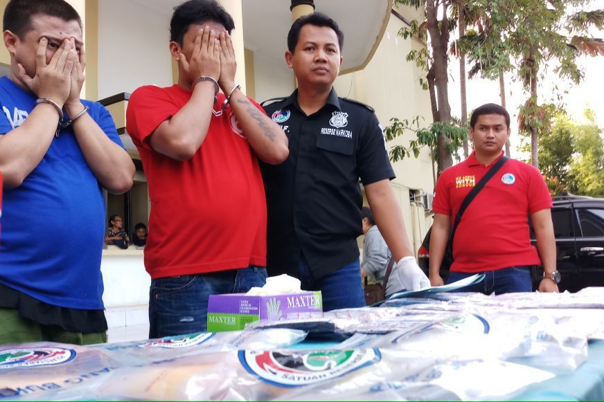 Pengedar Narkoba Diduga Jaringan Lapas Dibekuk