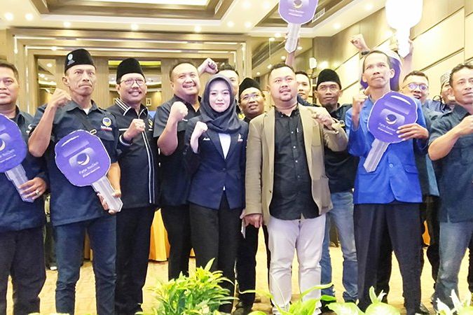 NasDem Gresik Tegaskan Solid Dukung Amelia Anwar Jadi DPR RI di Pemilu 2024