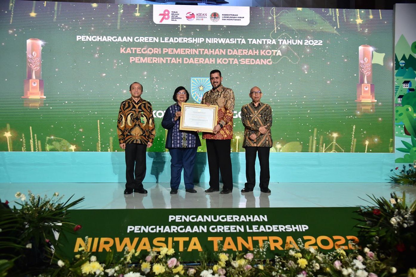 Kota Probolinggo Raih Green Leadership Nirwasita Tantra