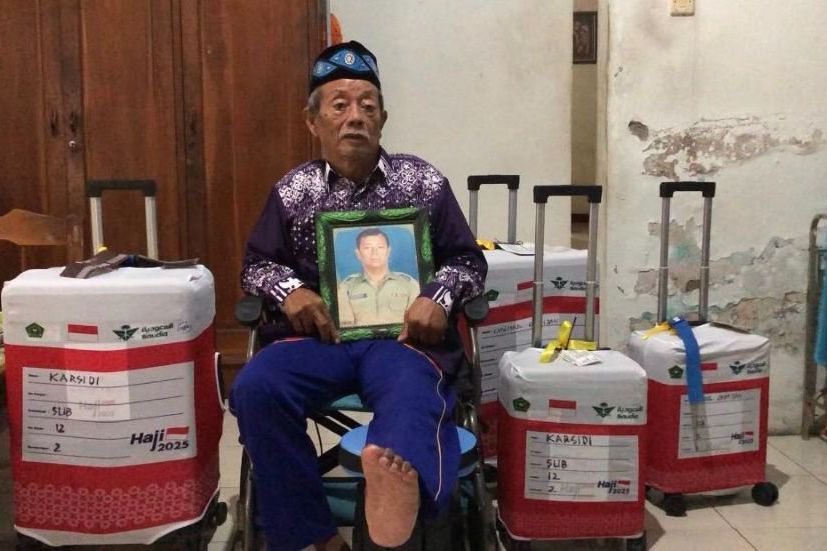 Kisah Karsidi, Jemaah Calon Haji Penyandang Disabilitas yang Hendak Terbang ke Tanah Suci
