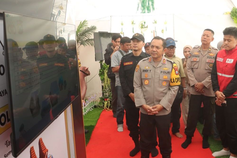 Operasi Ketupat Semeru 2026, Polres Mojokerto Mewaspadai Bencana Alam