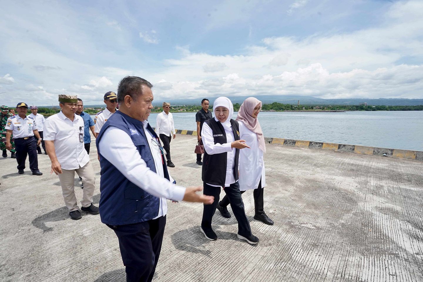 Khofifah Cek Kesiapan Operasional Kapal Cepat Banyuwangi-Denpasar