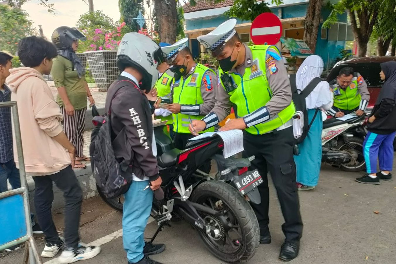 Lima Hari Operasi Zebra, Polantas Polres Probolinggo Tilang 67 Pengendara