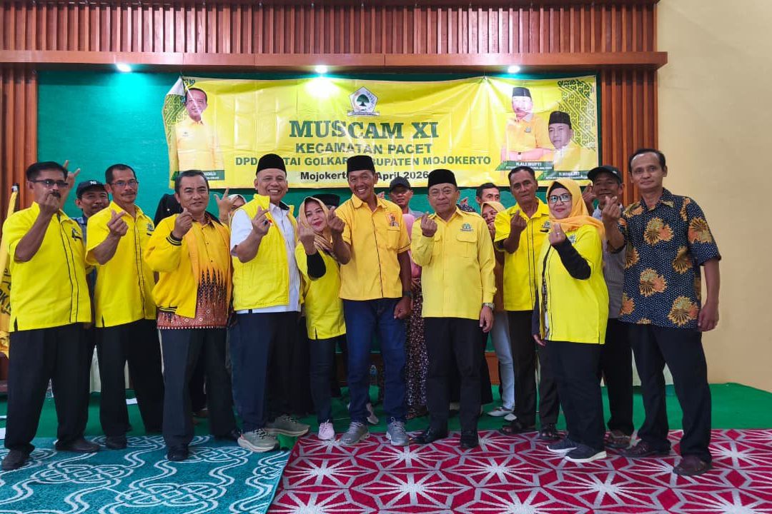 Muscam XI Dapil II Digelar, Golkar Mojokerto Perkuat Basis Wilayah Selatan