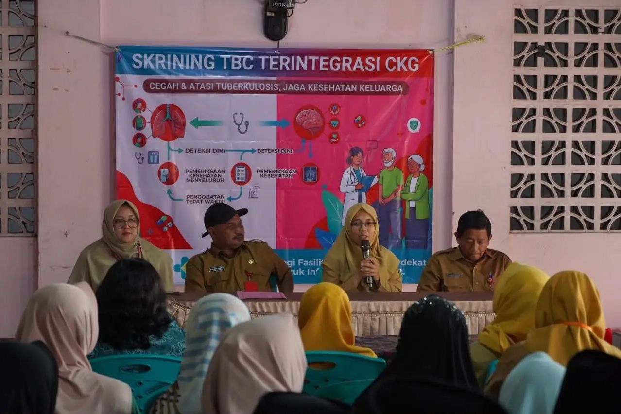 45 Keluarga Pasien TBC di Mojo Terima Sembako, Pemkab Kediri Perkuat Penanganan