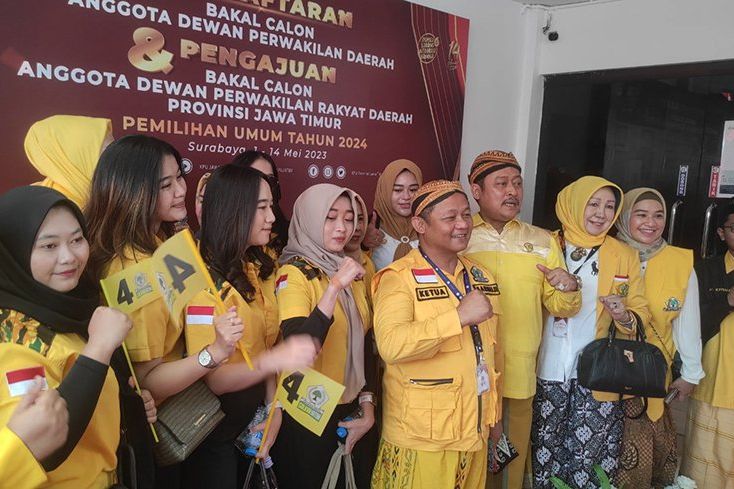 Golkar Jatim Optimis Raih 20 Kursi di Pemilu 2024